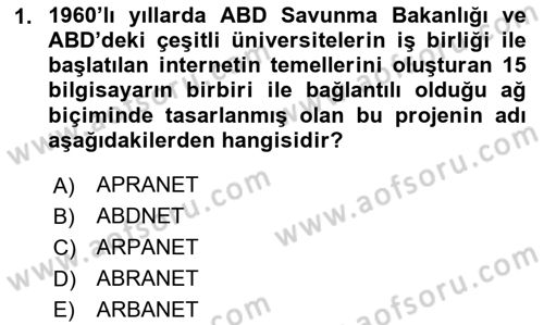 Dijital Medya ve Tüketici Dersi 2025 - 2026 Yılı (Vize) Ara Sınav Soruları 1. Soru