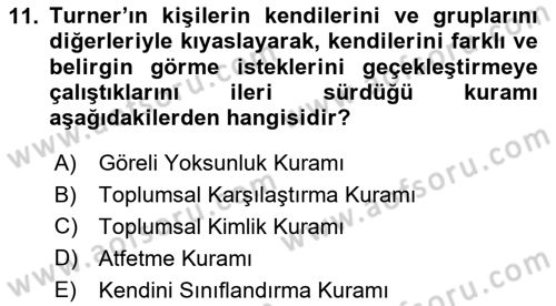 Dijital Medya ve Tüketici Dersi 2025 - 2026 Yılı (Vize) Ara Sınav Soruları 11. Soru