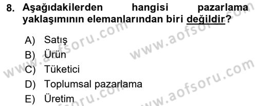 Dijital Medya ve Tüketici Dersi 2025 - 2026 Yılı (Vize) Ara Sınav Soruları 8. Soru