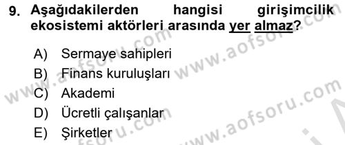 Sosyal Medya Yönetimi Dersi 2023 - 2024 Yılı (Final) Dönem Sonu Sınav Soruları 9. Soru