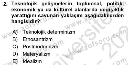 Sosyal Medya Yönetimi Dersi 2025 - 2026 Yılı (Final) Dönem Sonu Sınav Soruları 2. Soru