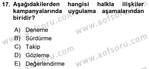 Dijital Yayıncılık Dersi 2021 - 2022 Yılı Yaz Okulu Sınav Soruları 17. Soru