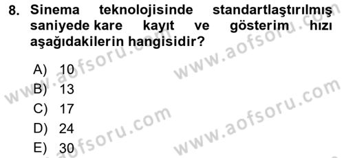 Dijital Yayıncılık Dersi 2021 - 2022 Yılı Yaz Okulu Sınav Soruları 8. Soru