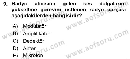 Dijital Yayıncılık Dersi 2021 - 2022 Yılı Yaz Okulu Sınav Soruları 9. Soru