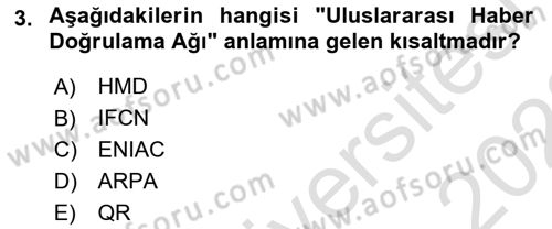Dijital Yayıncılık Dersi 2022 - 2023 Yılı (Final) Dönem Sonu Sınav Soruları 3. Soru