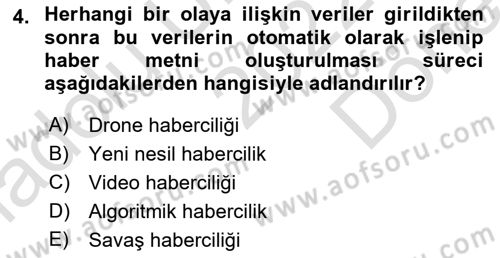 Dijital Yayıncılık Dersi 2022 - 2023 Yılı (Final) Dönem Sonu Sınav Soruları 4. Soru