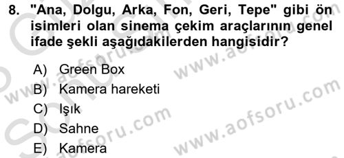 Dijital Yayıncılık Dersi 2022 - 2023 Yılı (Final) Dönem Sonu Sınav Soruları 8. Soru
