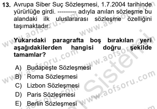 Dijital Yayıncılık Dersi 2024 - 2025 Yılı (Final) Dönem Sonu Sınav Soruları 13. Soru