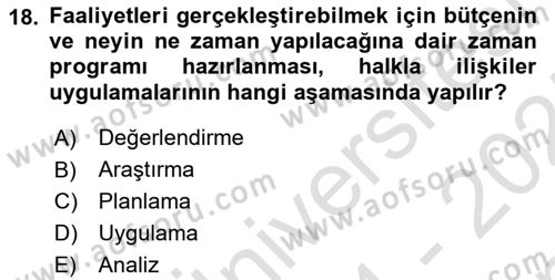 Dijital Yayıncılık Dersi 2024 - 2025 Yılı (Final) Dönem Sonu Sınav Soruları 18. Soru
