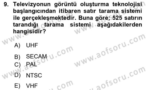 Dijital Yayıncılık Dersi 2024 - 2025 Yılı (Final) Dönem Sonu Sınav Soruları 9. Soru