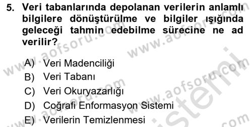 Sosyal Medya Araçları 2 Dersi 2020 - 2021 Yılı Yaz Okulu Sınav Soruları 5. Soru