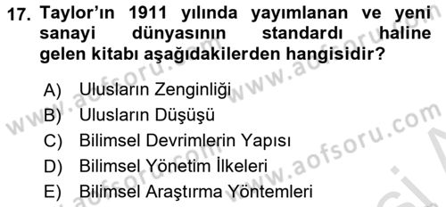 Sosyal Medya Araçları 1 Dersi 2021 - 2022 Yılı Yaz Okulu Sınav Soruları 17. Soru