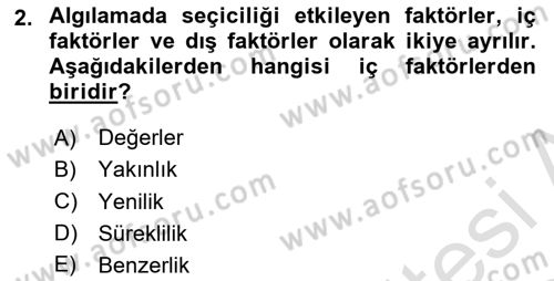 Sosyal Medya ve Kurumsal İletişim Dersi 2023 - 2024 Yılı (Final) Dönem Sonu Sınav Soruları 2. Soru