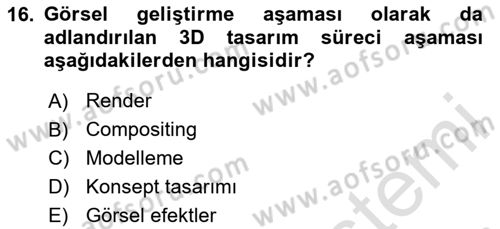 Dijital Tasarım Dersi 2020 - 2021 Yılı Yaz Okulu Sınav Soruları 16. Soru