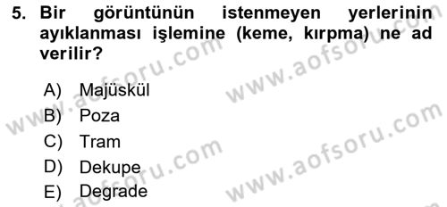 Dijital Tasarım Dersi 2020 - 2021 Yılı Yaz Okulu Sınav Soruları 5. Soru