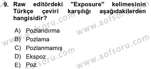 Dijital Tasarım Dersi 2020 - 2021 Yılı Yaz Okulu Sınav Soruları 9. Soru