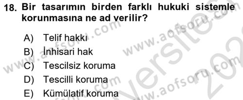 Dijital Tasarım Dersi 2021 - 2022 Yılı (Final) Dönem Sonu Sınav Soruları 18. Soru