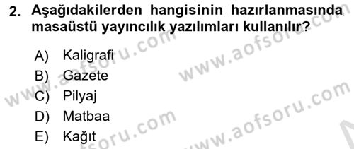 Dijital Tasarım Dersi 2021 - 2022 Yılı (Final) Dönem Sonu Sınav Soruları 2. Soru