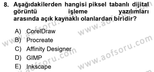 Dijital Tasarım Dersi 2021 - 2022 Yılı (Final) Dönem Sonu Sınav Soruları 8. Soru