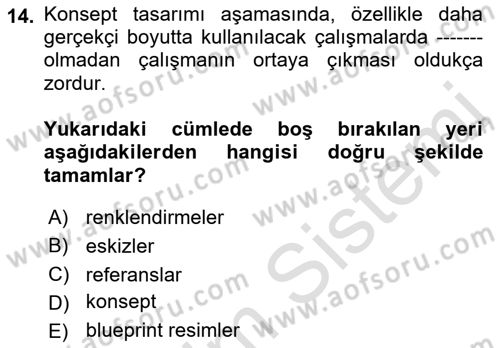 Dijital Tasarım Dersi 2021 - 2022 Yılı Yaz Okulu Sınav Soruları 14. Soru