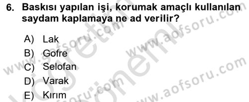 Dijital Tasarım Dersi 2022 - 2023 Yılı (Vize) Ara Sınav Soruları 6. Soru