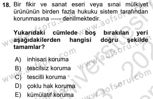 Dijital Tasarım Dersi 2023 - 2024 Yılı (Final) Dönem Sonu Sınav Soruları 18. Soru
