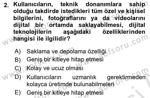 Dijital Tasarım Dersi 2023 - 2024 Yılı (Final) Dönem Sonu Sınav Soruları 2. Soru
