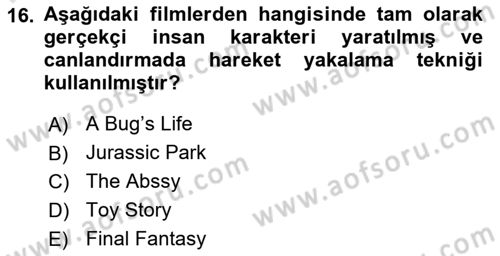 Dijital Tasarım Dersi 2024 - 2025 Yılı (Final) Dönem Sonu Sınav Soruları 16. Soru