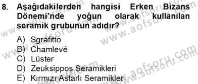 Sanat Tarihi Dersi 2012 - 2013 Yılı (Final) Dönem Sonu Sınav Soruları 8. Soru