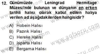 Sanat Tarihi Dersi 2013 - 2014 Yılı (Final) Dönem Sonu Sınav Soruları 12. Soru