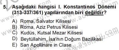 Sanat Tarihi Dersi 2013 - 2014 Yılı (Final) Dönem Sonu Sınav Soruları 5. Soru