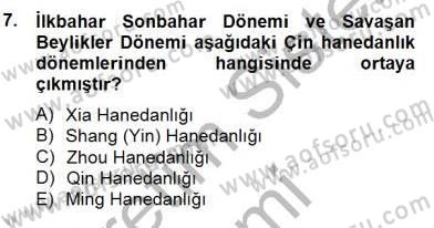 Sanat Tarihi Dersi 2014 - 2015 Yılı (Vize) Ara Sınav Soruları 7. Soru