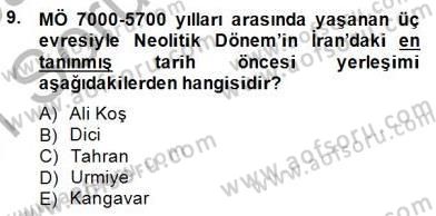 Sanat Tarihi Dersi 2014 - 2015 Yılı (Vize) Ara Sınav Soruları 9. Soru