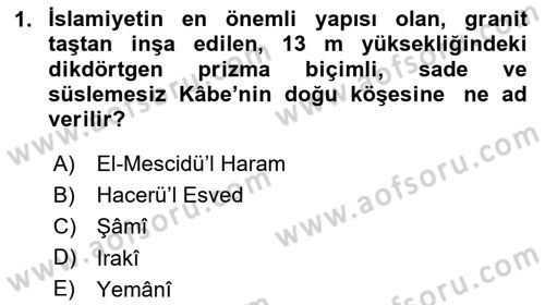 Sanat Tarihi Dersi 2023 - 2024 Yılı (Final) Dönem Sonu Sınav Soruları 1. Soru