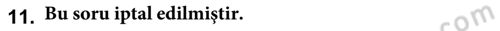 Sanat Tarihi Dersi 2024 - 2025 Yılı Yaz Okulu Sınav Soruları 11. Soru