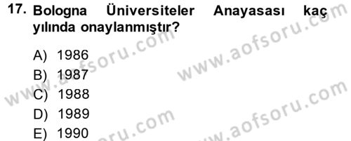 Topluma Hizmet Eğitimi Dersi 2013 - 2014 Yılı (Final) Dönem Sonu Sınav Soruları 17. Soru