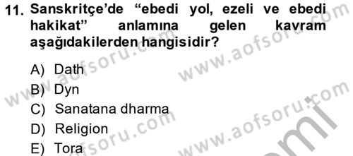 Topluma Hizmet Eğitimi Dersi 2014 - 2015 Yılı (Vize) Ara Sınav Soruları 11. Soru