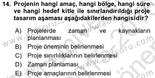 Topluma Hizmet Eğitimi Dersi 2015 - 2016 Yılı (Final) Dönem Sonu Sınav Soruları 14. Soru