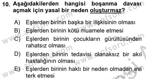 Sosyolojiye Giriş Dersi 2016 - 2017 Yılı 3 Ders Sınav Soruları 10. Soru