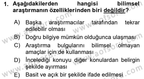 Sosyolojiye Giriş Dersi 2016 - 2017 Yılı (Vize) Ara Sınav Soruları 1. Soru