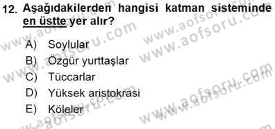 Eğitim Sosyolojisi Dersi 2015 - 2016 Yılı (Final) Dönem Sonu Sınav Soruları 12. Soru