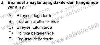 Eğitim Sosyolojisi Dersi 2015 - 2016 Yılı (Final) Dönem Sonu Sınav Soruları 4. Soru