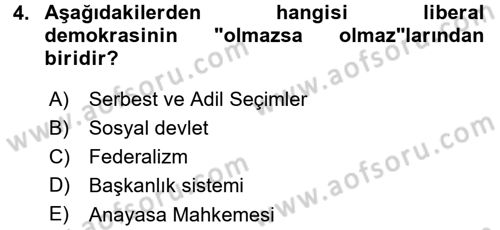 Sosyal Bilimlerde Temel Kavramlar Dersi 2015 - 2016 Yılı (Final) Dönem Sonu Sınav Soruları 4. Soru