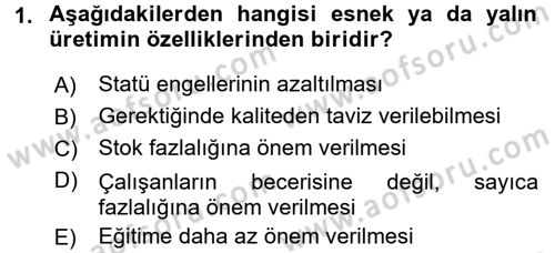 Sosyal Bilimlerde Temel Kavramlar Dersi 2016 - 2017 Yılı (Vize) Ara Sınav Soruları 1. Soru