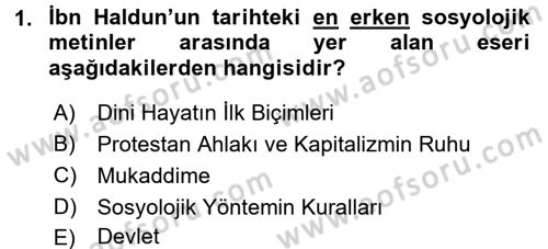 Sosyal Bilimlerde Temel Kavramlar Dersi 2017 - 2018 Yılı (Vize) Ara Sınav Soruları 1. Soru