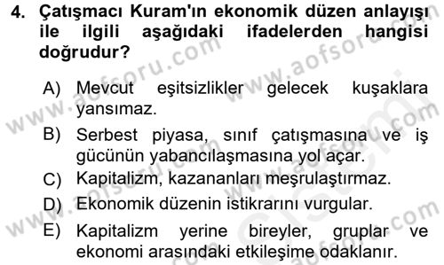 Sosyal Bilimlerde Temel Kavramlar Dersi 2018 - 2019 Yılı (Vize) Ara Sınav Soruları 4. Soru