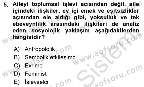 Sosyal Bilimlerde Temel Kavramlar Dersi 2022 - 2023 Yılı Yaz Okulu Sınav Soruları 5. Soru
