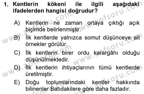 İnsan ve Toplum Dersi 2025 - 2026 Yılı (Final) Dönem Sonu Sınav Soruları 1. Soru