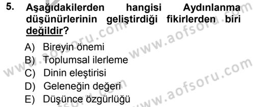 Sosyolojide Araştırma Yöntem ve Teknikleri Dersi 2012 - 2013 Yılı (Vize) Ara Sınav Soruları 5. Soru