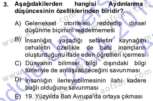 Sosyolojide Araştırma Yöntem ve Teknikleri Dersi 2014 - 2015 Yılı (Vize) Ara Sınav Soruları 3. Soru